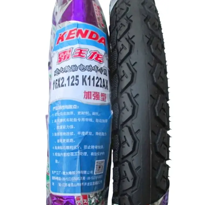 1PCS Pneus de vélo électrique KENDA 14/16*2.125/2.50/3.0 Pneu de voiture