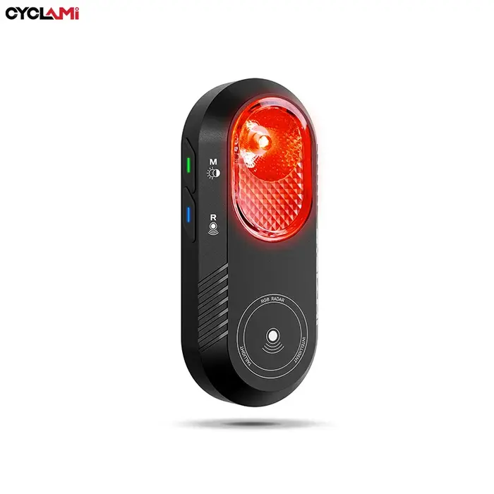 Feu arrière radar CYCLAMI LA150 pour vélo, feu stop intelligent, avertisseur de freinage, rechargeable, étanche IPX6, lampe arrière de sécurité pour cyclisme