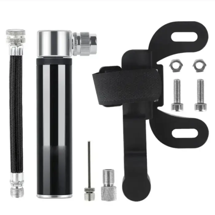 Mini pompe à vélo Portable en alliage d'aluminium