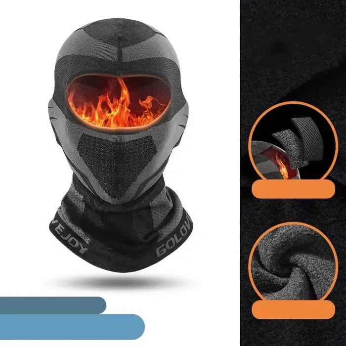 Cagoule Moto masque complet hiver respirant
