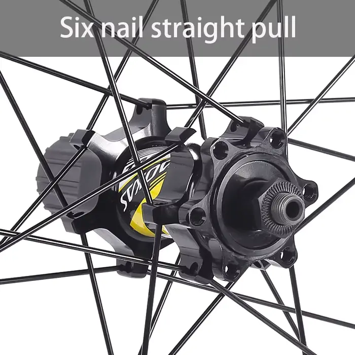 Roue de vélo de montagne en alliage d'aluminium TAOKAS pour frein à disque 26 27,5 29 pouces avec rayons en acier et finition anode colorée pour VTT