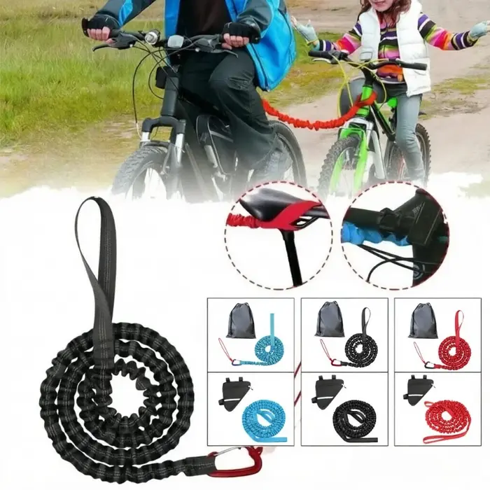 Corde de remorquage pour vélo VTT
