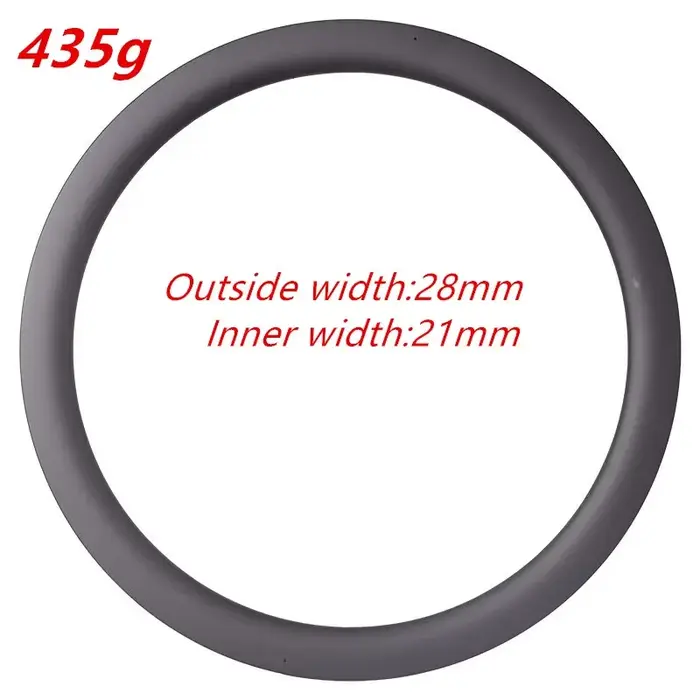 Jantes de vélo de route en carbone Wiel, frein à disque, 32/38/46/50/60 mm, 24 trous, 700C, tubeless