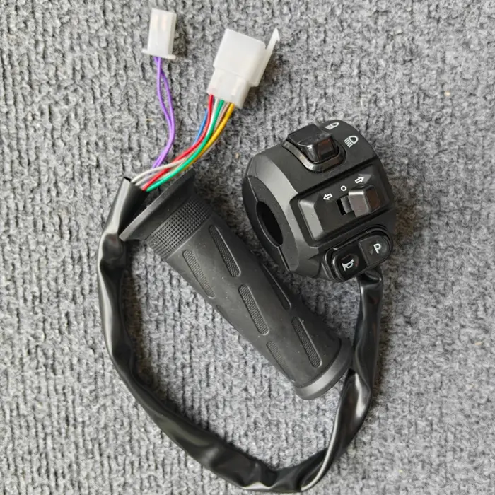 Accélérateur de vélo électrique, Tricycle d'accélérateur de Scooter + tournant/3 vitesses/interrupte