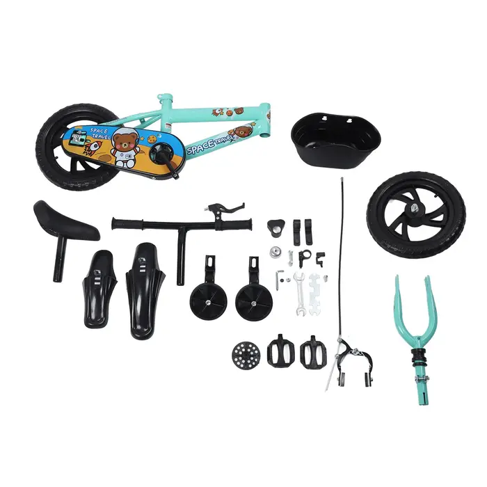 Vélo pour enfants, empêche les pieds coincés, Structure Stable, coussin élastique, vélo pour enfants
