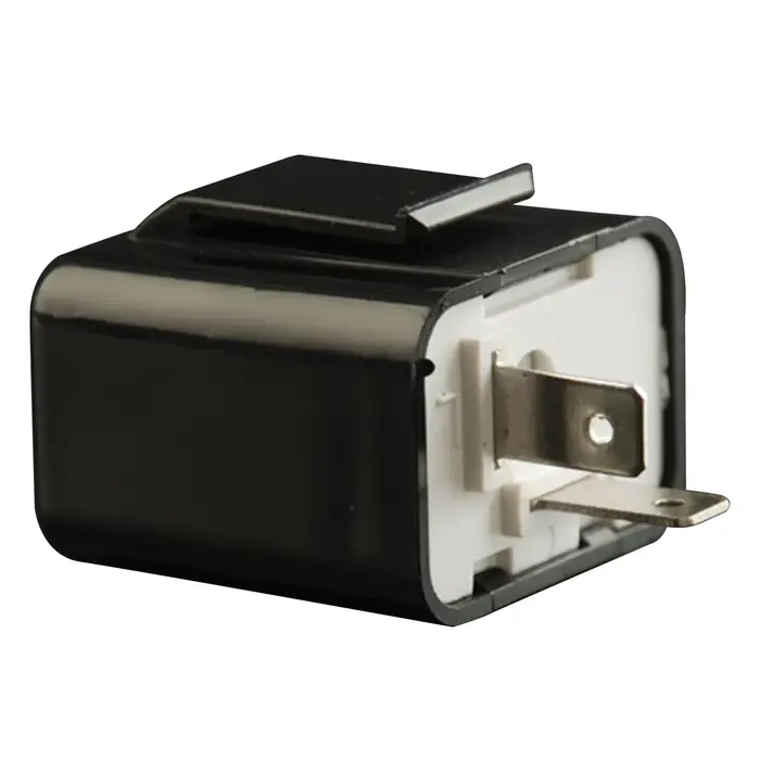 Relais de clignotant LED pour moto, 2 broches, fréquence réglable du clignotant, relais de clignotan