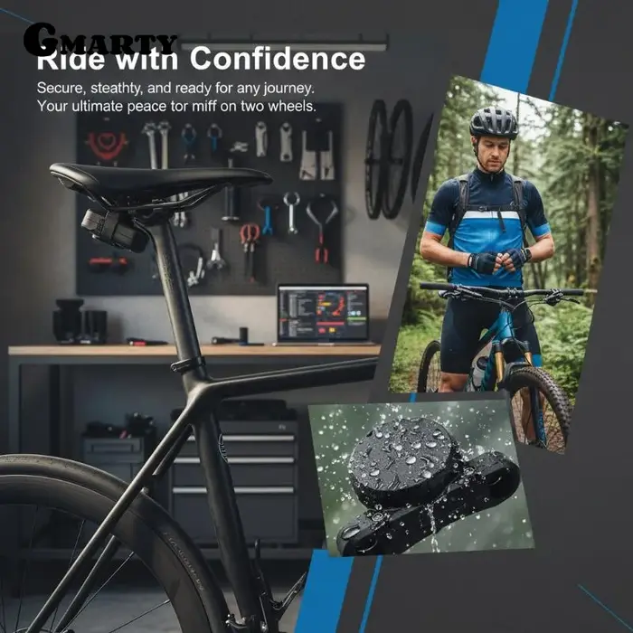 Coque de protection pour traceur de vélo