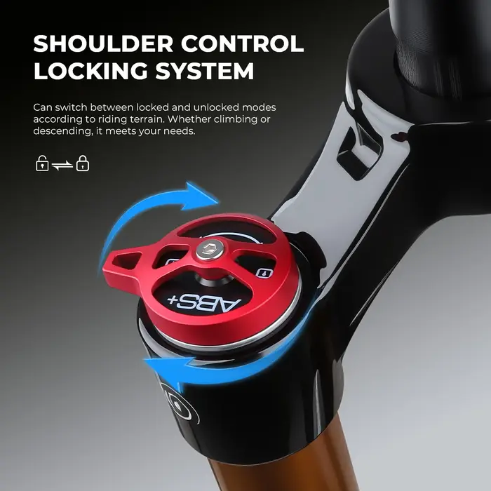 BOLANY Protection de fourche de vélo avec interrupteur de commande manuel