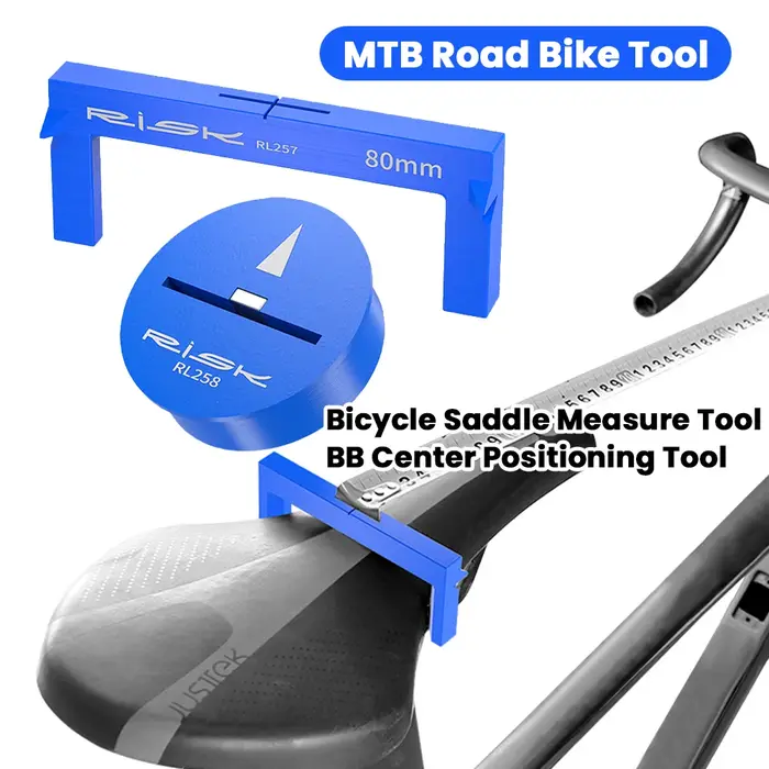 Outil de réglage de la hauteur de selle de vélo - Jauge de mesure de précision