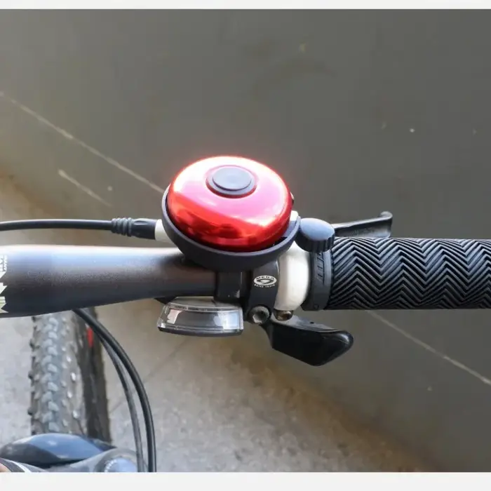 Sonnette de vélo en alliage d'aluminium