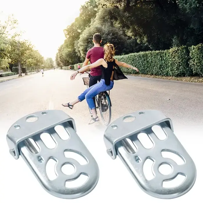 Accessoires de Cycle pièces Bicicleta vélo siège arrière selle enfant avec poignée de dossier accoudoir repose-pieds pédale