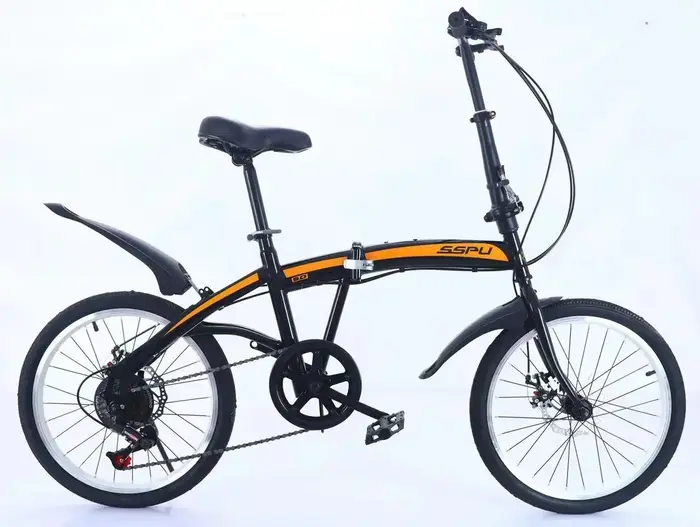 Vélo pliant Durable de frein à double disque de vitesse Variable de 20 pouces pour le vélo de montag