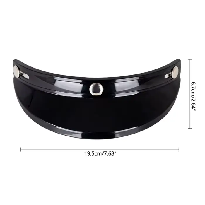 Hurbike-Pare-vent rabattable pour casque
