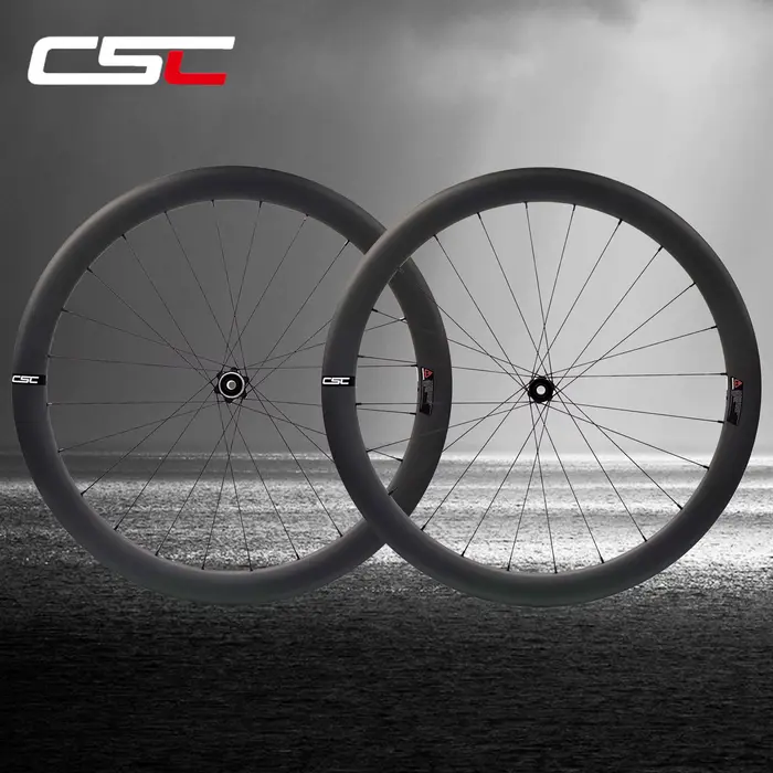 Roues en carbone CSC Gravel Ultralight 1410g