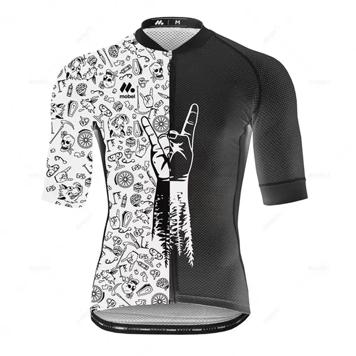 Ensemble de maillot de cyclisme pour homme, vêtements de course d'équipe, vêtements de vélo de monta