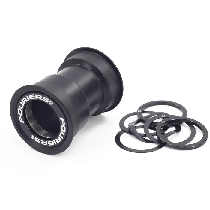 Fouriers Road Bottom Bracket Press Fit 30 PF30 vers BB30 pour vélo, avec roulement Euduro Press-in B