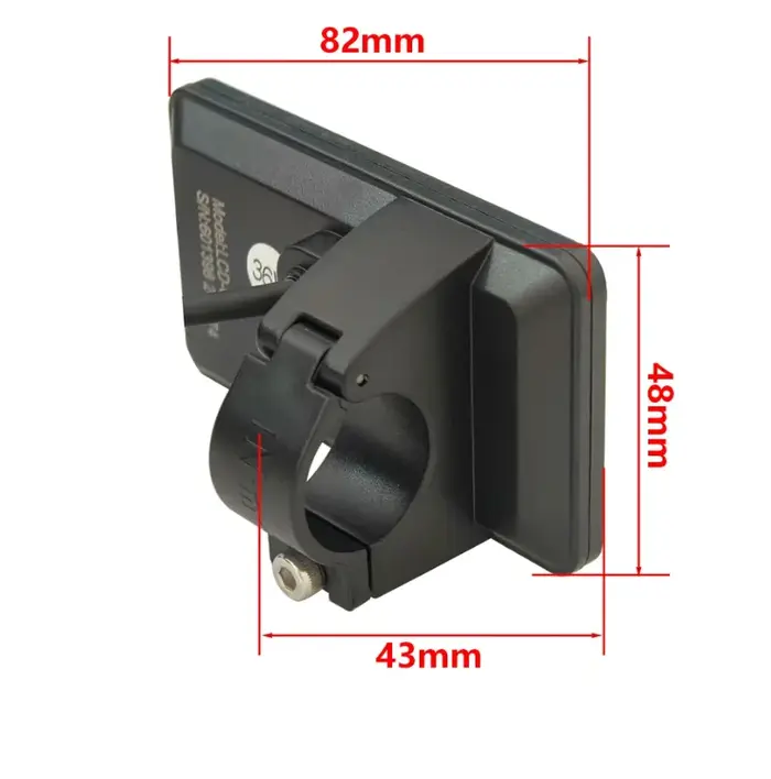 Pièces de rechange pour trottinette électrique : Écran LCD G51 avec connecteur SM