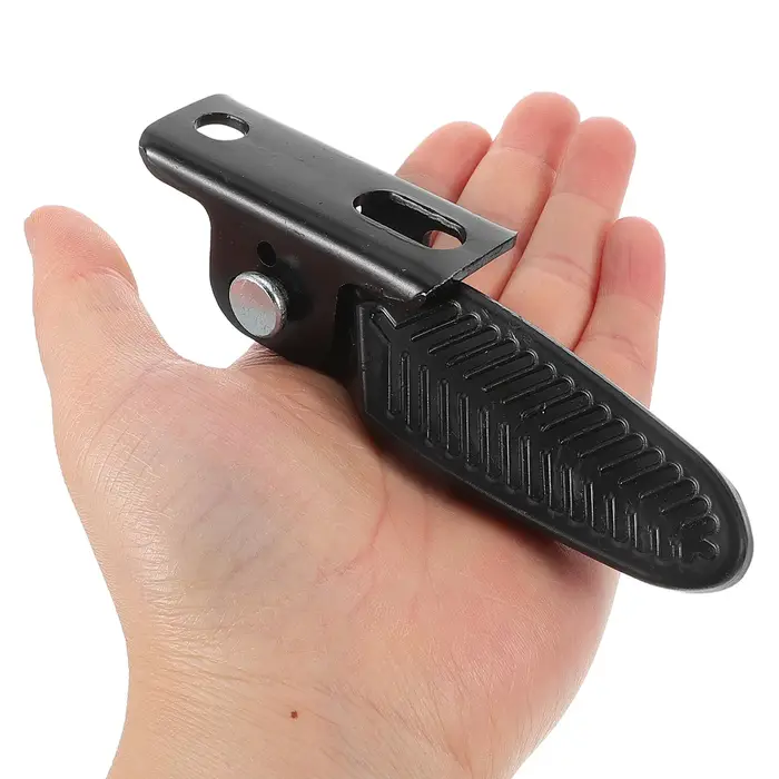 Pédales pliantes pour vélo électrique, support de pied en aluminium, conception pliable pour une conduite confortable, matériaux durables.