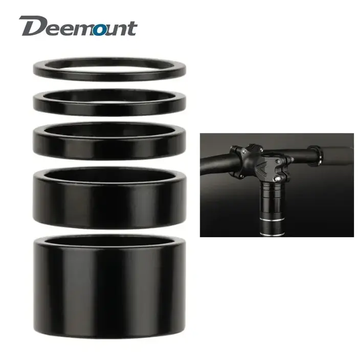 Entretoise en aluminium 1-1/8 "28.6mm, tuyau de support de fourche avant de vélo, tige de casque, ro