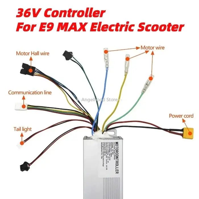 Contrôleur 36V pour trottinette électrique E9 MAX