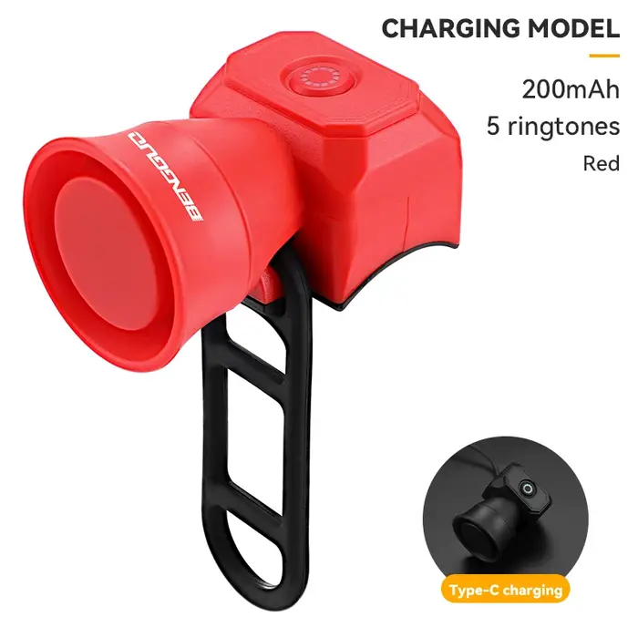 Klaxon de vélo VTT, Mini chargeur USB