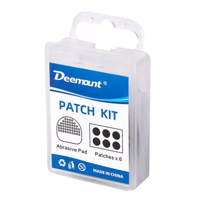 Patch de réparation de pneus rond sans colle, Patch de pneu de vélo, patchs de crevaison en caoutcho