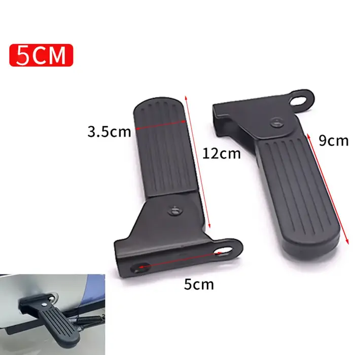 1 paire de repose-pieds avant pliables pour vélo électrique, repose-pieds pour scooter électrique, c