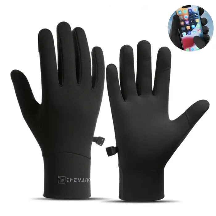 Gants de cyclisme thermiques d'hiver
