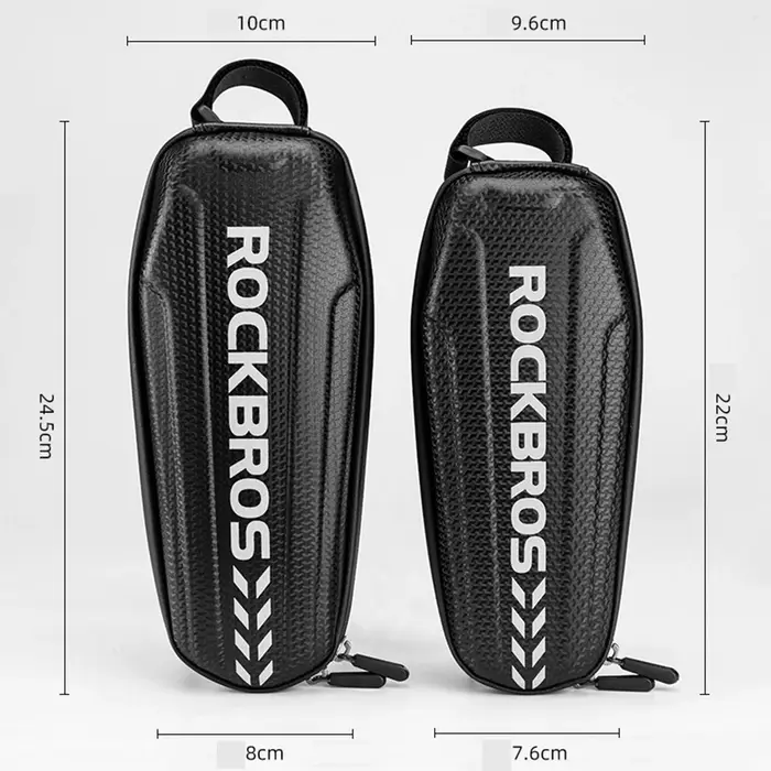 Sac de vélo étanche ROCKBROS pour tube supérieur cadre avant en PU rigide pour vélo de route et montagne rangement capacite 1.5L pour smartphone et accessoires de cyclisme
