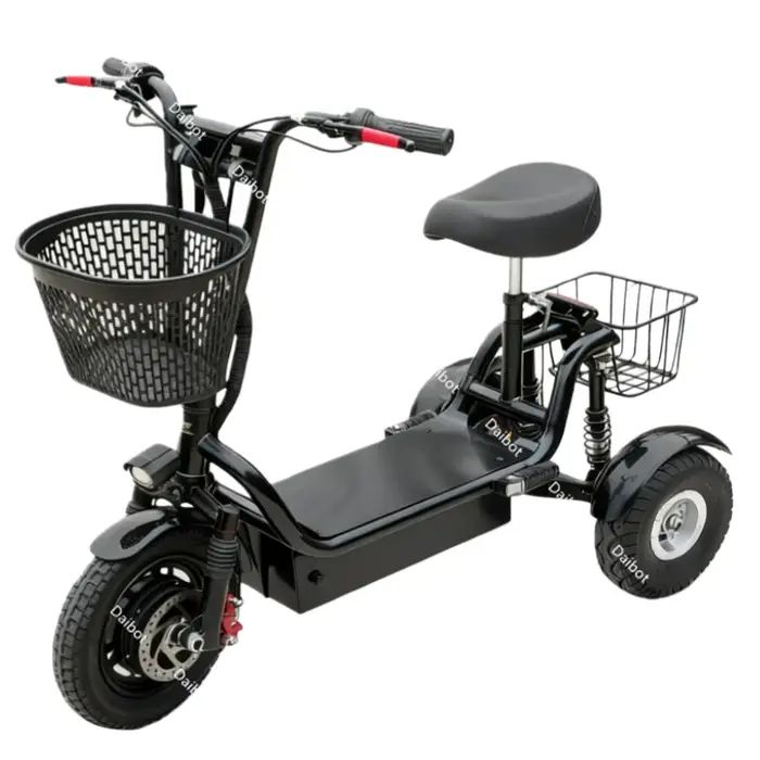 Scooter électrique pliable à 3 roues pour adultes