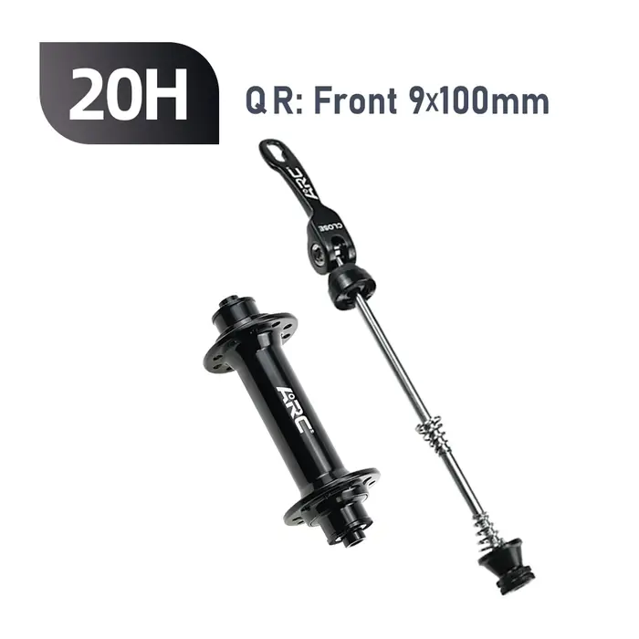 ARC 270g moyeu de vélo de route 1:1 2:1 avant 20 trous arrière 24 trous moyeu de route en alliage d'
