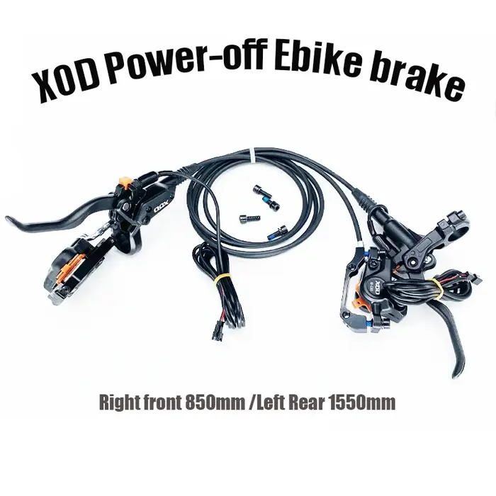 Vélo électrique pliable XOD E-300 VTT avec frein à disque hydraulique et coupe-circuit intégré pour étrier