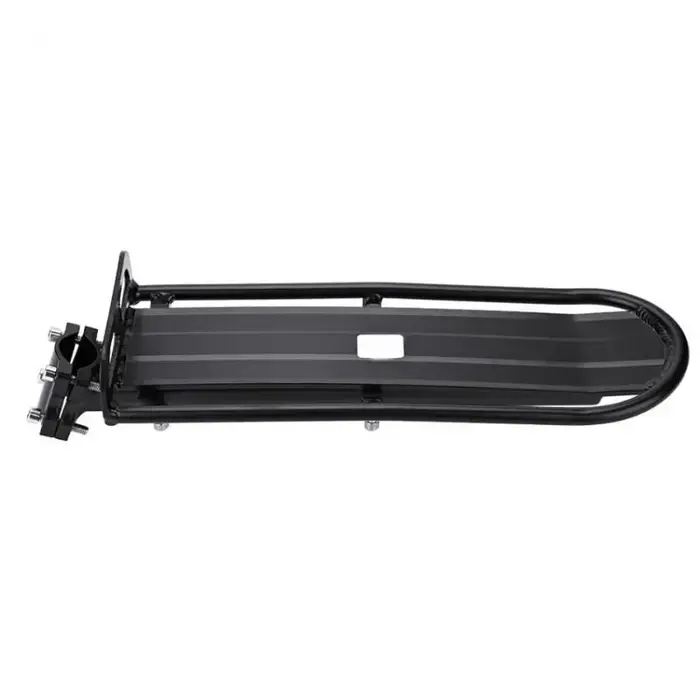 Porte-bagages arrière de vélo en alliage d'aluminium rétractable, porte-bagages de selle de vélo, po