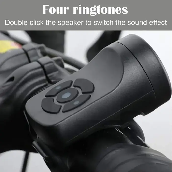 Sonnette de vélo électrique, klaxon de vélo pour Scooter électrique/route/accessoires vtt, anneau d'