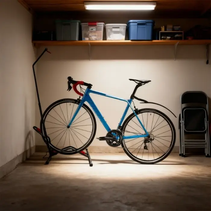 Porte-vélos Vertical avec Structure verrouillage par Insertion