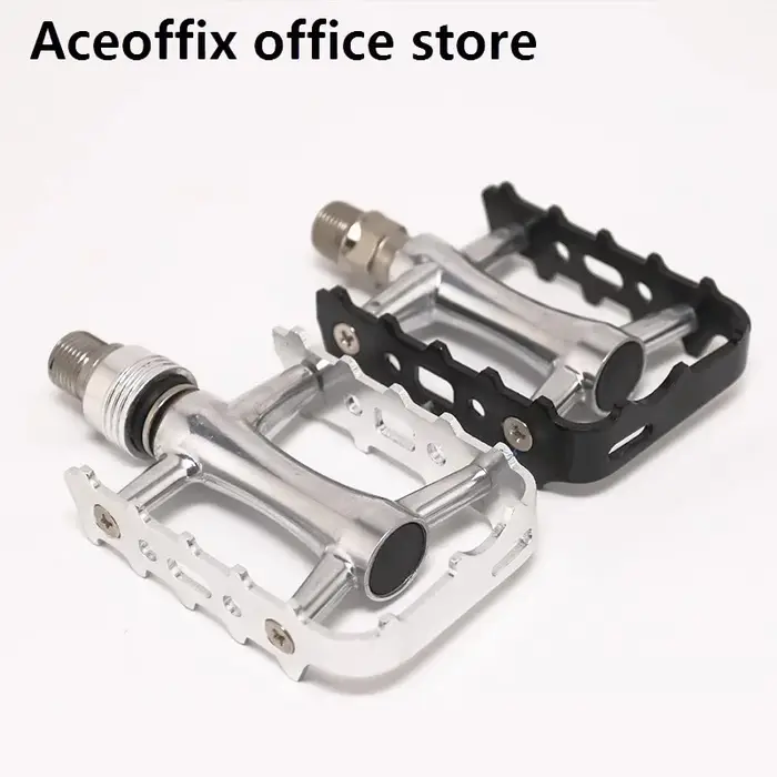 Aceoffix rétro gauche pédale à dégagement rapide pour vélo pliant brompton corps en alliage d'aluminium arbre en acier au chrome molybdène