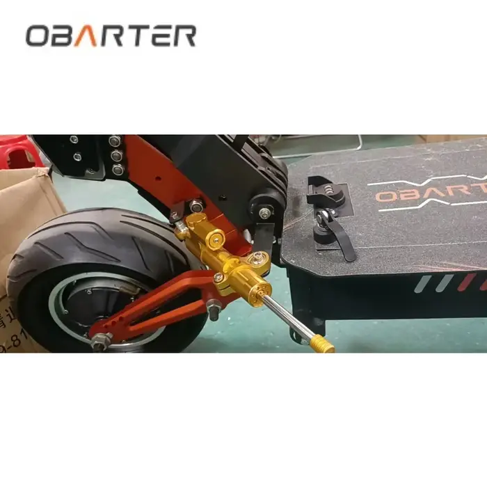 Obarter-Amortisseur de scooter électrique tout-terrain D5, empêche la tête de balancer, stabilisateur de scooter