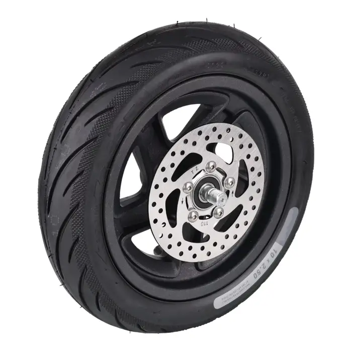 Ensemble de roue avant d'origine pour Scooter électrique Ninebot F2 F2pro F2plus 10 pouces 10*2.5, p