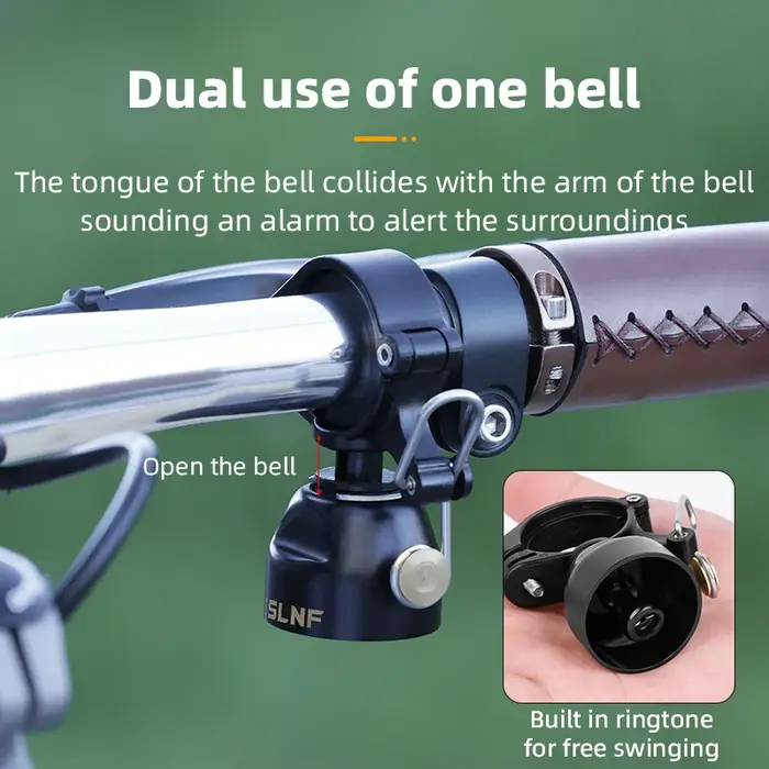 ESLNF sonnette de vélo avec Mode de frappe unique