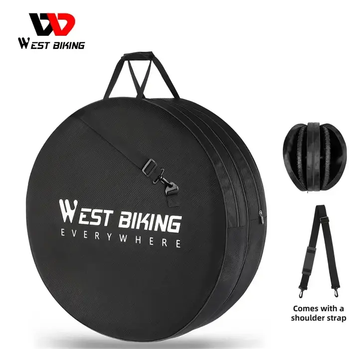 WEST BIKING-Sac de transport étanche pour roues de vélo de route