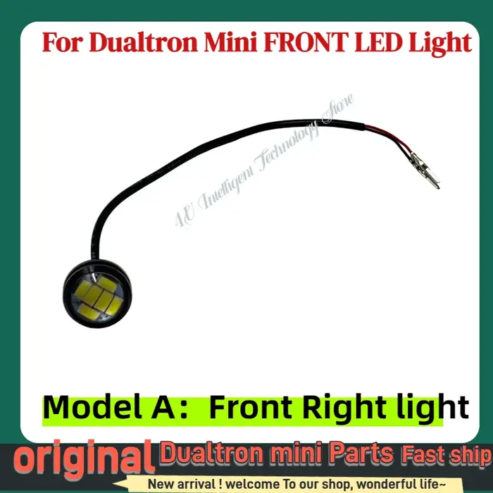 Dualtron MINI Scooter électrique DT avant gauche droite ampoule LED lampe latérale pièces de rechange pour une visibilité et une sécurité améliorées