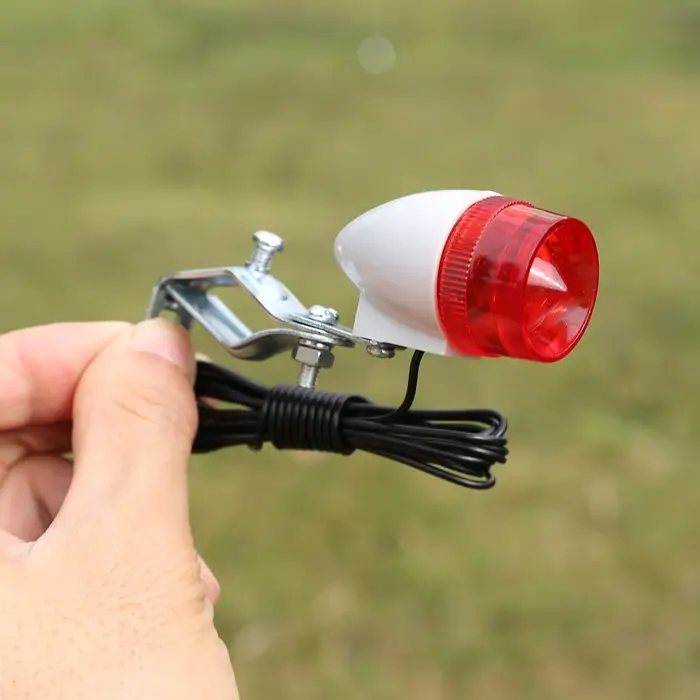 Ensemble de lumières dynamo pour vélo, sécurité, sans piles, phare avant et arrière