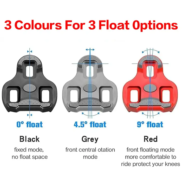 Crampons de vélo compatibles