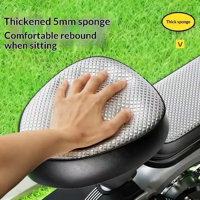 Housse de protection solaire pour siège de vélo électrique