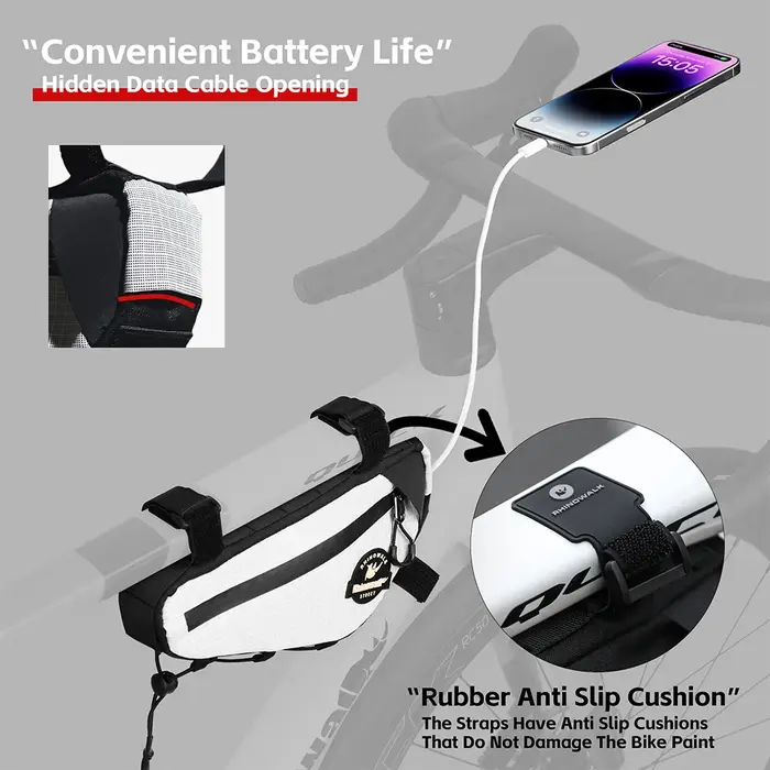 Rhinowalk – sac triangulaire de vélo
