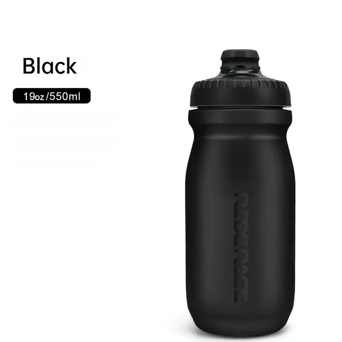 Bouteille d'eau pour vélo 550/650 ml, grande capacité, design compressible, PP5 sans BPA, pour VTT, 