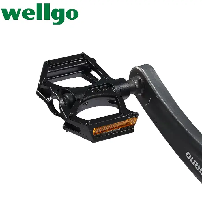 Wellgo vtt BMX pédales en alliage d'aluminium ultralégères vélo de route de montagne Double DU roule