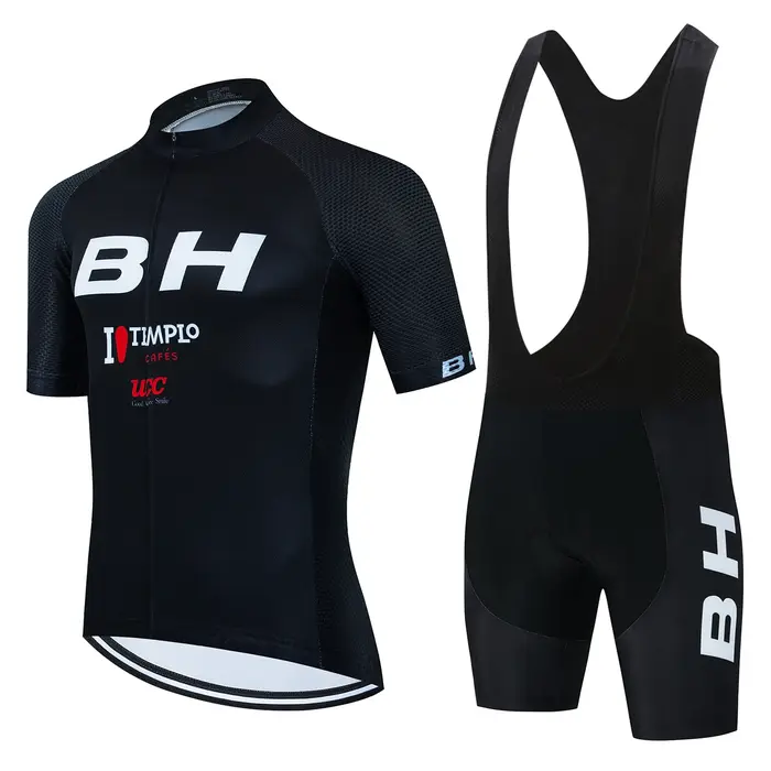 Ensemble de cyclisme de l'équipe BH pour hommes