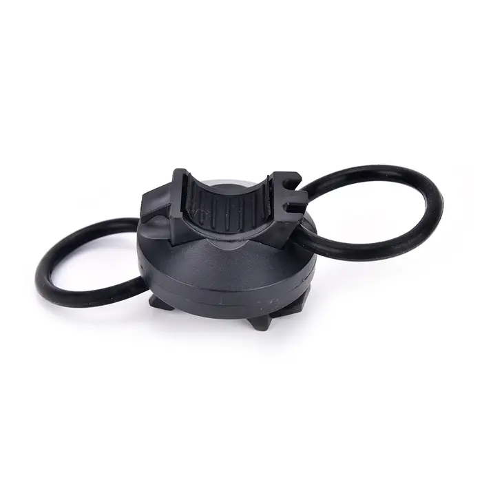 Lampe de poche LED pour vélo en L, support de lampe torche avec pince