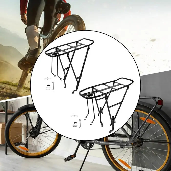 Porte-bagages arrière universel pour vélo de montagne
